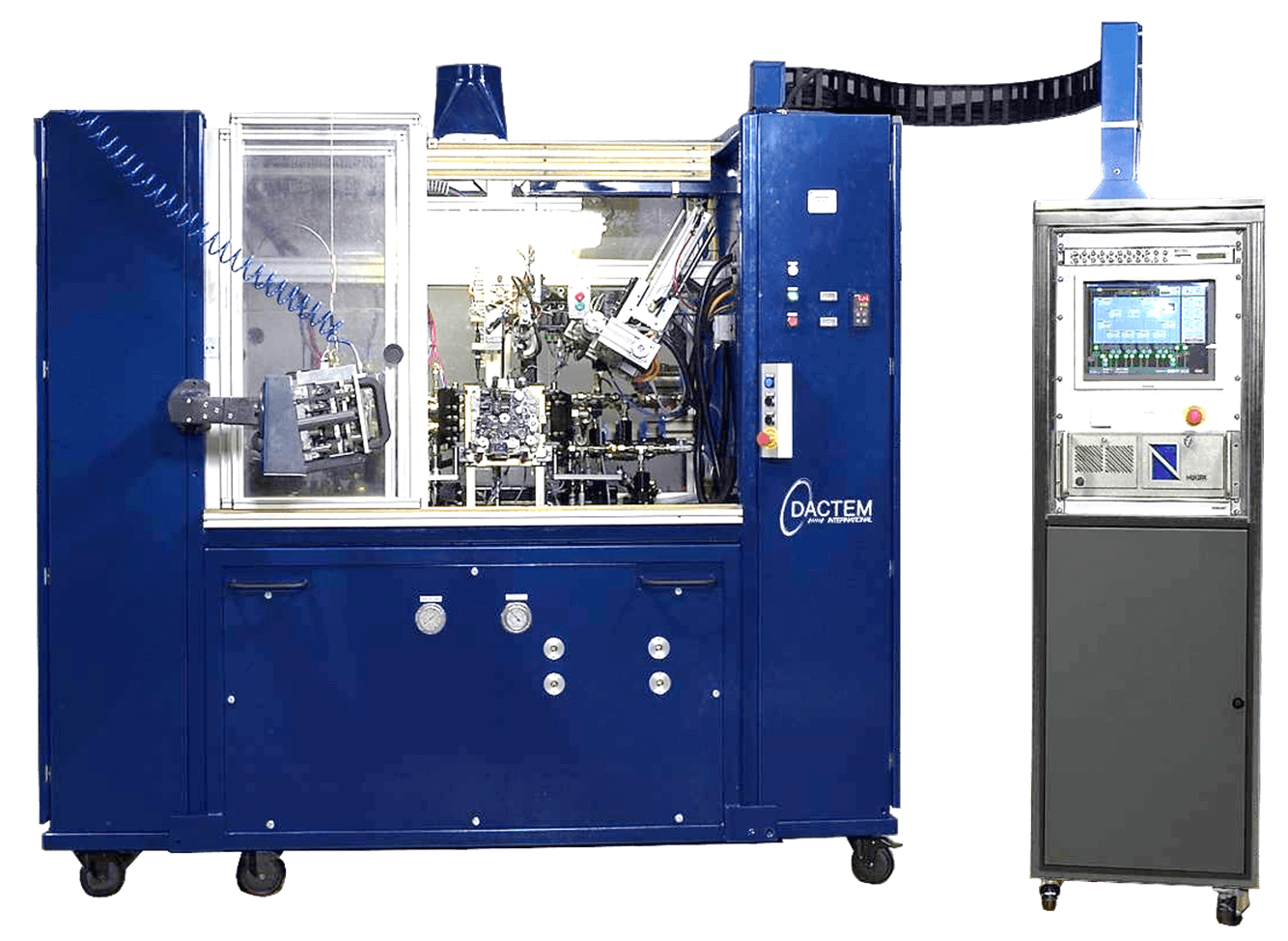 Testeur de production de modules mécatroniques